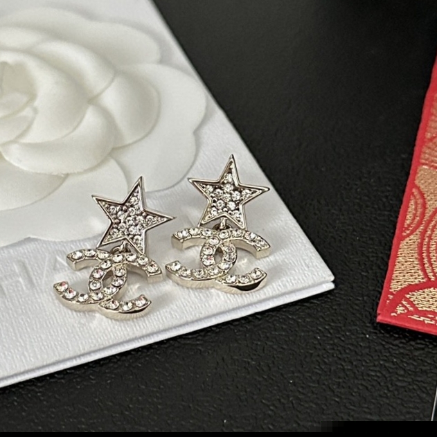 Ch*el earrings